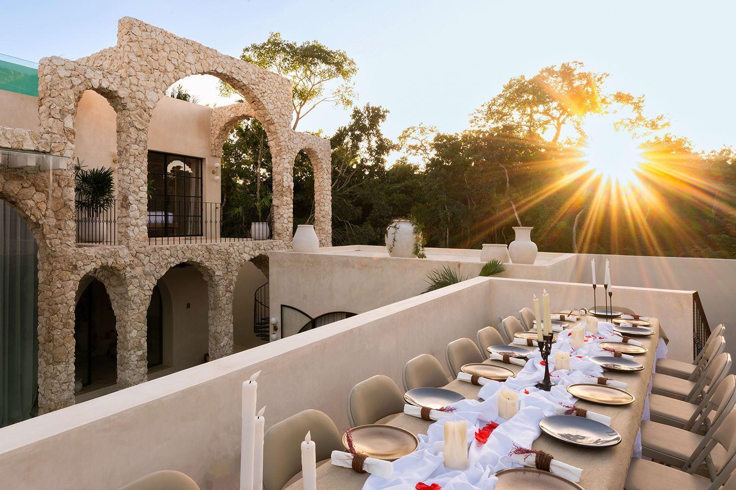 Casa Arka - Palacial Sanctuary For Group Retreats 툴룸 외부 사진