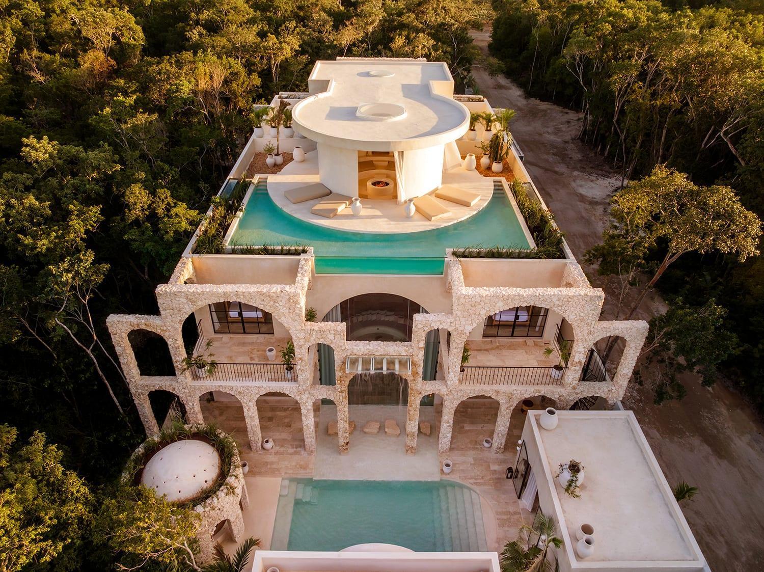 Casa Arka - Palacial Sanctuary For Group Retreats 툴룸 외부 사진